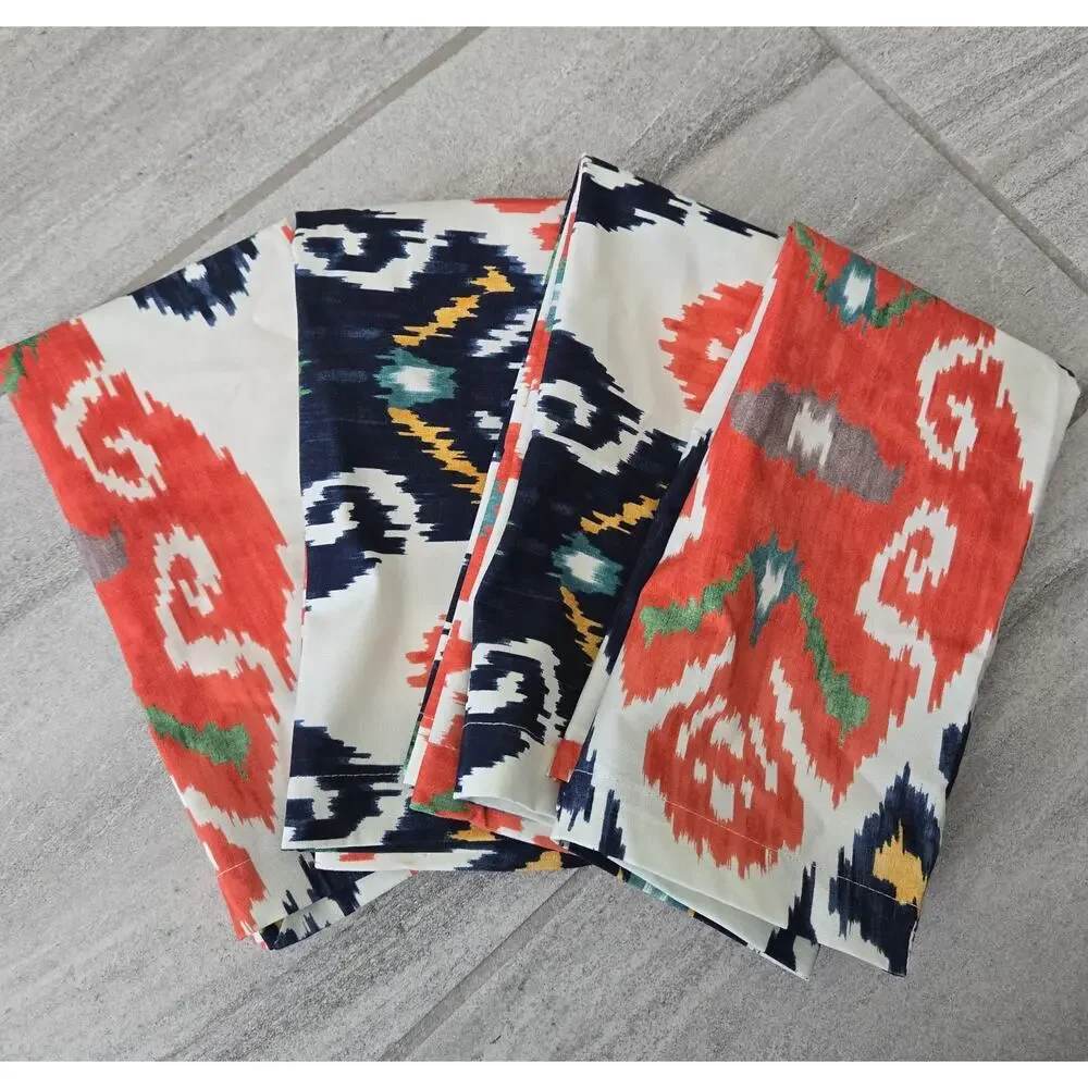 4 Williams Sonoma Boho Ikat 20x20